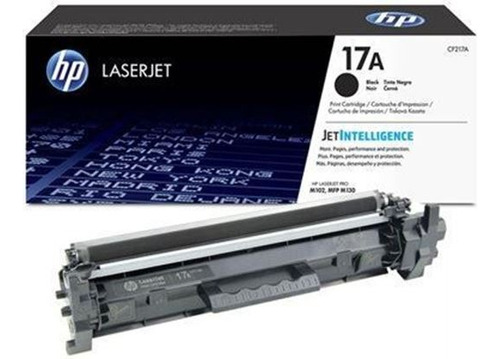 Cartucho De Tóner Hp 17a Negro Laserjet Original