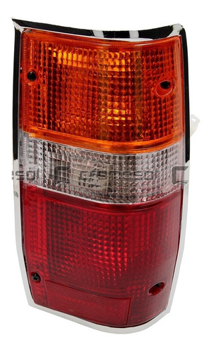 Faro Trasero Mitsubishi L200 1996 97 98 A 02 Base Cromada.