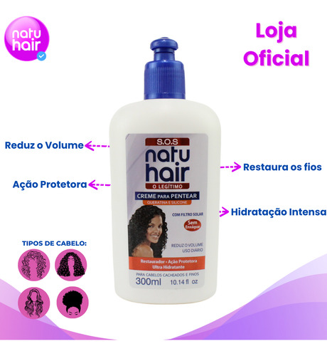 Kit Linha Sos Tradicional Natuhair
