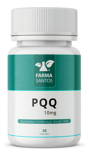 Pqq - Pirroloquinolina Quinona 10mg 30 Cápsulas Sabor Sem Sabor