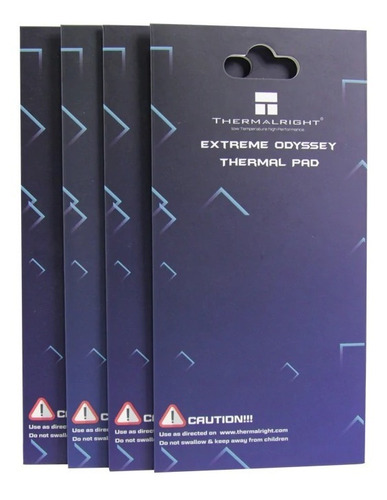 Imagem 5 de 6 de Thermal Pad Thermalright Extreme 2mm - 85x45mm 12.8w/mk