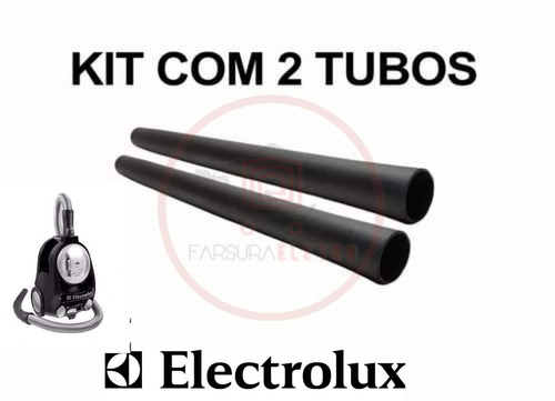 2 Tubo Extensor Aspirador De Pó Electrolux Easybox 1600w