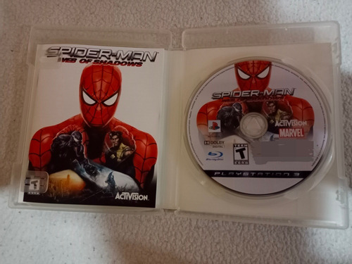 Spiderman Web Of Shadows Ps3 Impecable De Colección. (Usado)