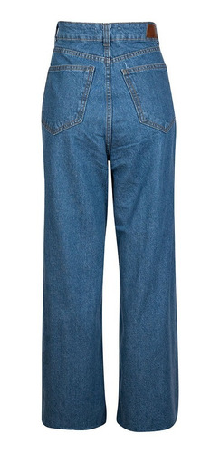 Pantalon Culotte Chelsea Jean Rigido Ruedo Brishka
