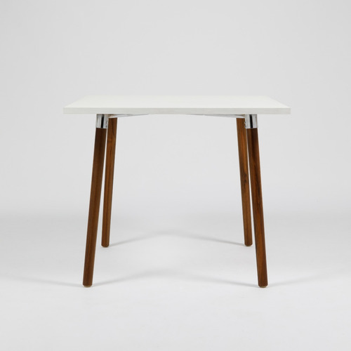 Imagen 3 de 7 de Mesa De Comedor Camelia 90x90 Base Wood