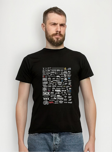 Playera Edm Djs Armin Tiesto Guetta Garrix Aoki Punch