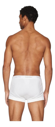 Boxer Calvin Klein Cotton 3pk Trunk Hombre - Original