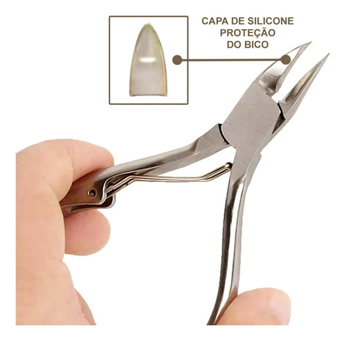 Imagem 5 de 8 de Alicate De Corte Unha Profissional Pés Grossas Encravadas