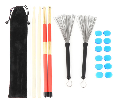 Kit De Accesorios Para Batería Rute Brush Damper Set Musical