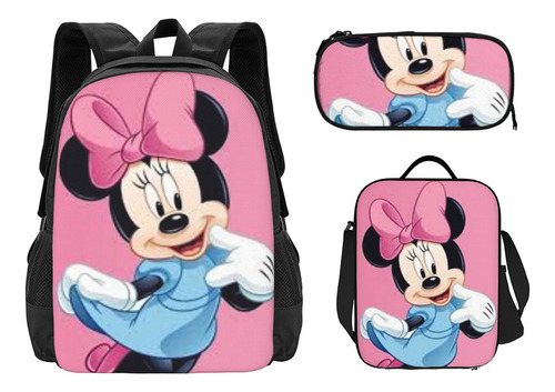 Set De Tres Piezas De Dibujos Animados De Mickey Micky Mouse