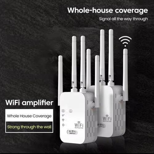 Repetidor Wifi Longo Alcance 1200 Mbps - Whole House Branco