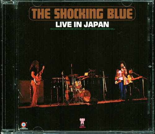 Shockin Blue Cd Live Japon Tokyo 1971 Nuevo Cerrado Stock