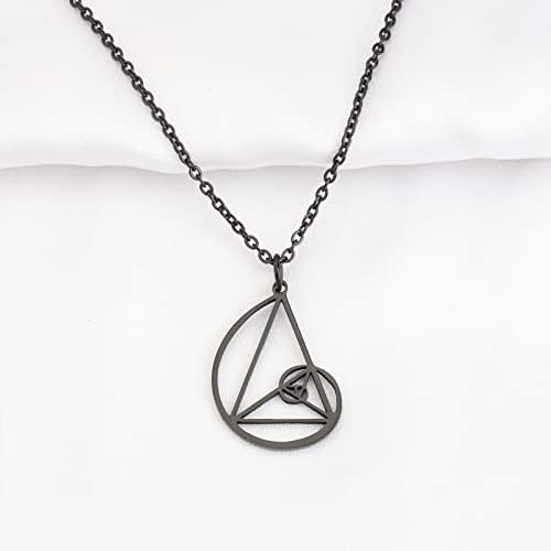 Pliti Collar De Proporción Áurea Números De Fibonacci Joyerí