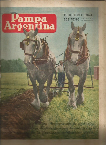 Revista Pampa Argentina Nº 314 Febrero 1954 