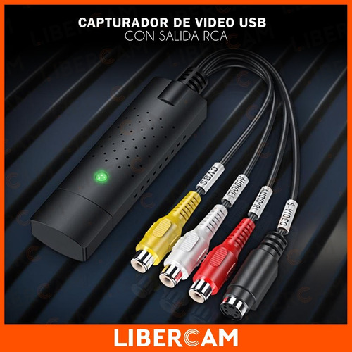 Imagen 9 de 10 de Capturadora Video Y Audio Usb Edicion. S-video + Rca