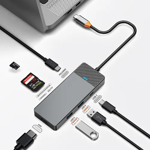 Wiwu Linker Hub 7 En 1 Usb-c + Hdmi + Sd + Usb A