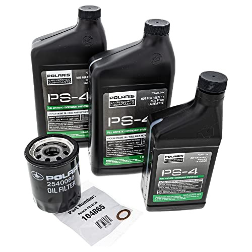 Kit De Cambio De Aceite Oem Polaris Rzr 4 Xp 1000 Eps R...