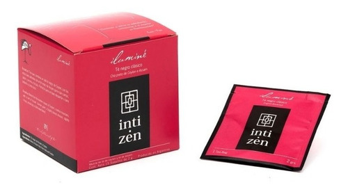 Té Inti Zen negro en saquitos Ceylon caja de 15 unidades