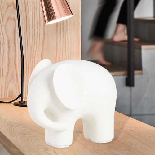 Elegante Figura De Cerámica Para El Hogar Y La 14cmx12cm