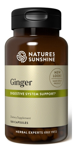 Natures Sunshine Ginger 100 Cap - Unidad a $2221