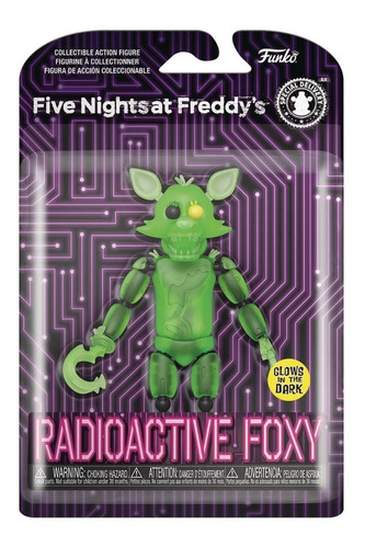 Radioactive Foxy Five Night At Freddy's Funko Action Figure