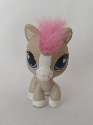 Pony Caballo  Furry Soft Fuzzy Littlest Pet Shops Hasbro