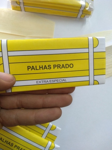 Palha P/ Palheiro Prado Amarela Extra Especial 50 Maços