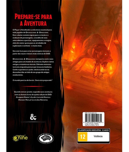 Imagem 5 de 5 de D&d Dungeons & Dragons: Player's Handbook Livro Jogador Rpg