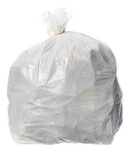 Saco Para Lixo Leitoso Reforçado 50 Lt Com 50 Uni