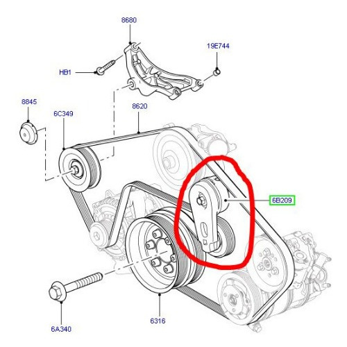 Tensor Correia Range Rover Sport 3.0 Gasolina