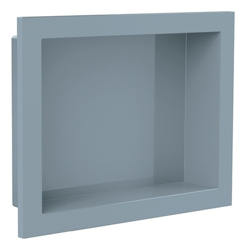 Nicho P/embutir 30x40cm Para Baño Metasul Gris Claro