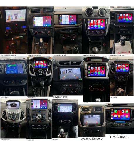 Estéreo Auto Pantalla Táctil Pulgadas Multimedia Android 9 Pulgadas