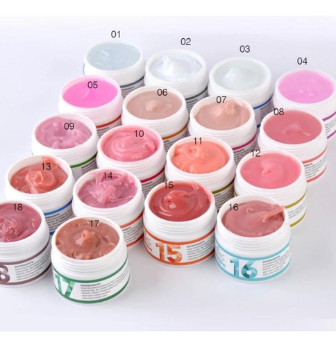 Gel Led Uv Acrigel Profissional Alongamento De Unha 1 Unidad