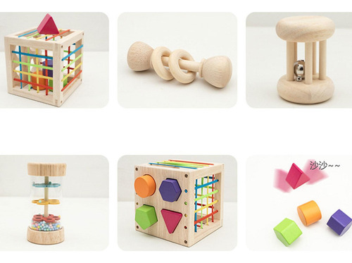 Cubo De Actividad, Juguetes Sensoriales De Aprendizaje,