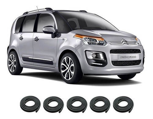 Citroen C3 Picasso Burletes Puertas Delanteras Traseras Baul