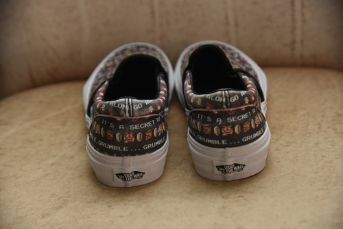 Tênis Vans Nintendo Legend Of Zelda Infantil Slip-on