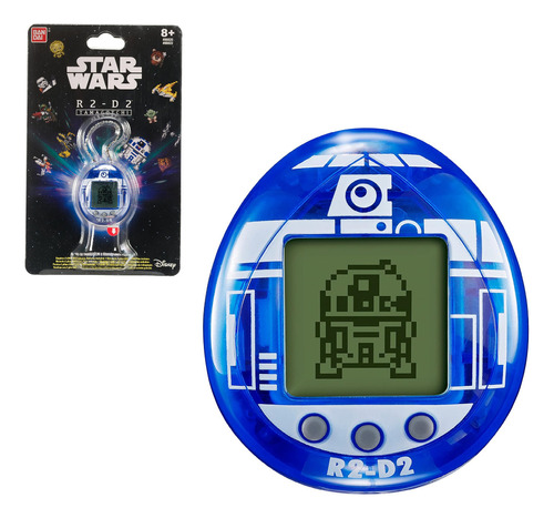 Mascota Virtual Tamagotchi Star Wars Holograma  Color Azul