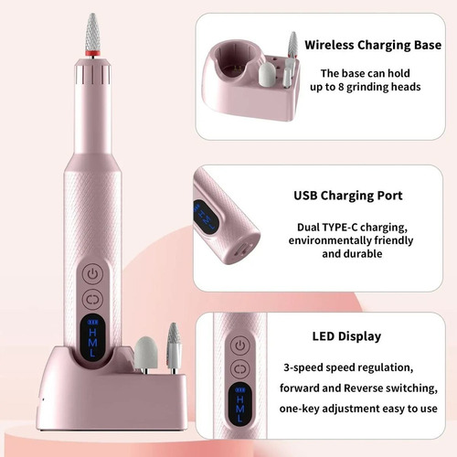 Taladro Eléctrico For Uñas Y Lima De Uñas