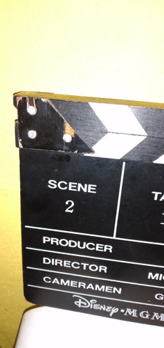 Imagen 4 de 6 de Claqueta De Cine Mickey Hollywood