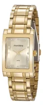Comprar Relogio Mondaine Feminino Analogico Dourado Com Pedrinhas Dourado Dourado Dourado