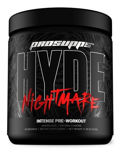 Prosupps Hyde Nightmare 30 Servs Ufc Fight Adrenalina Poder Sabor Limón
