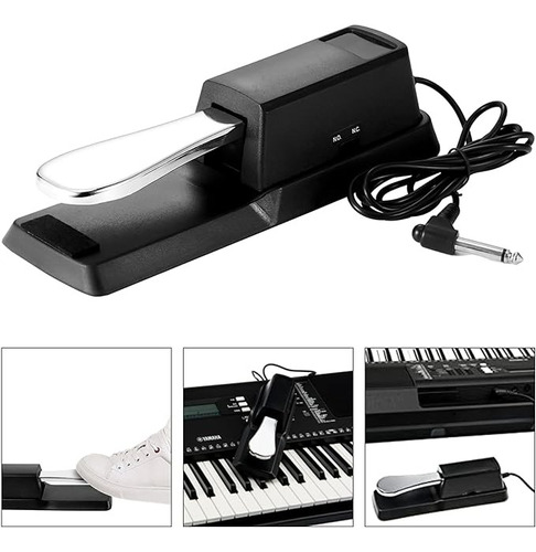 Pedal Sustain Universal Teclado Polaridad Piano Musica