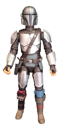 Figura De Acción The Mandalorian Star Wars Disney Impecable (Usado)