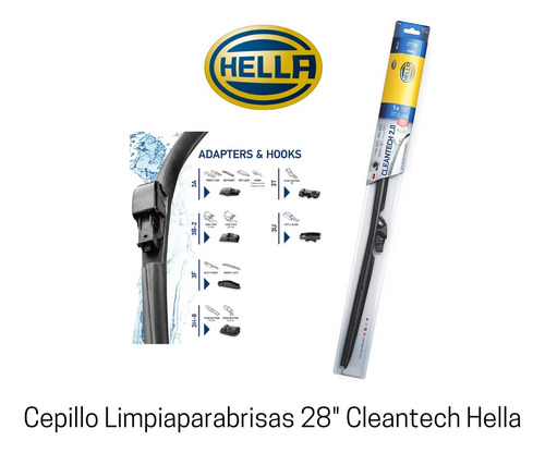 Cepillo Limpiaparabrisas 28  Cleantech Hella Original