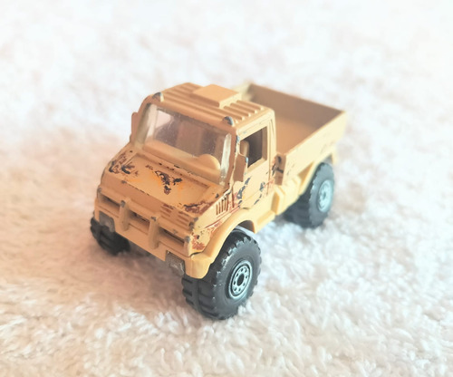 Mercedes Benz Unimog, Hot Wheels, Esc. 1/87, 1990, E697