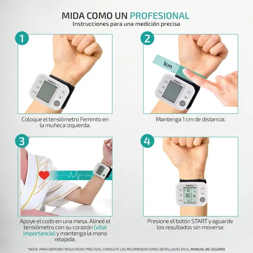 Tensiometro Digital Pulsera De Presion Tensiometro Digital Muñeca