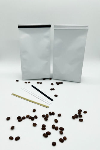 Bolsa Para Café Fuelles 4 Sellos Pouch 500g C/valvula 100 Pz