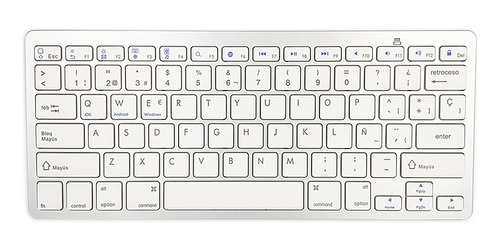 Teclado Español De Silicona Con Cable Usb De 84 Teclas, Pleg