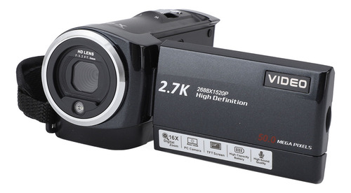 Videocámara Profesional De 2,7 K Con Pantalla Hd De 2,8 PuLG