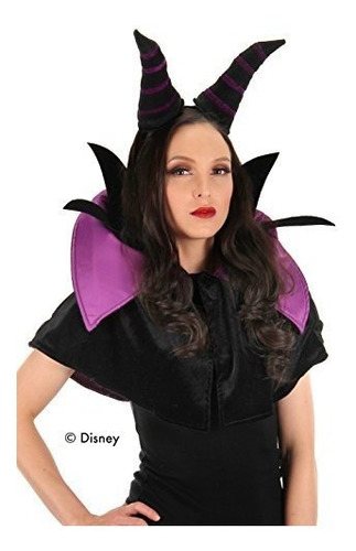 Disney Maleficent Headband Crown And Cape Con El Kit De...